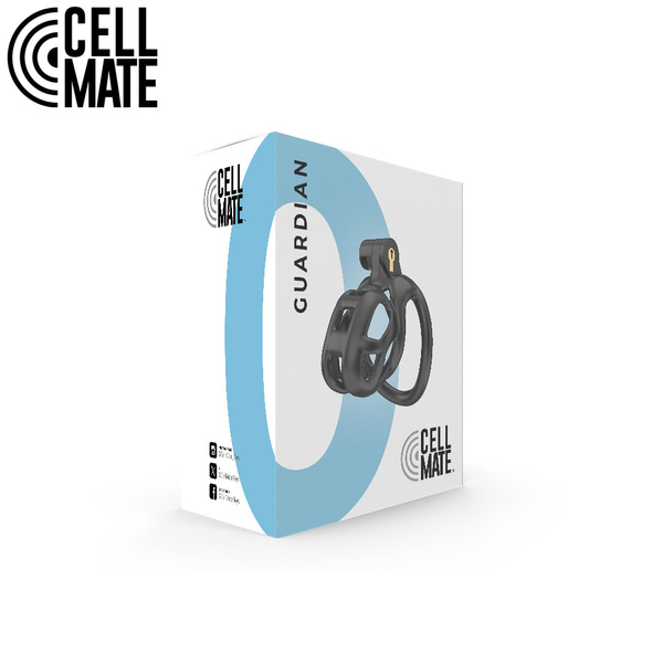 Пас цноти Guardian Chastity Cage Black Size 0 CELLMATE