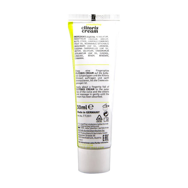 Krem stymulujący łechtaczkę Clitoris Cream Stimulating 30ml Ero