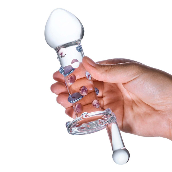 Скляний Пробка З Ручкою Candy Land Juicer S Dildo Glas