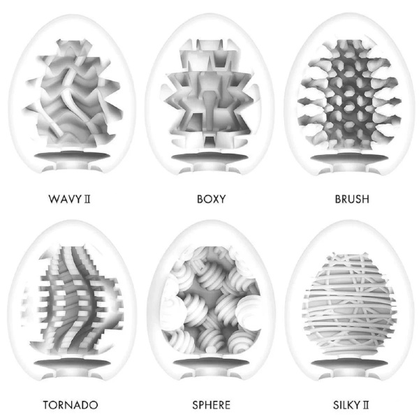 Zestaw masturbatorów Egg Variety Pack New Standard Tenga