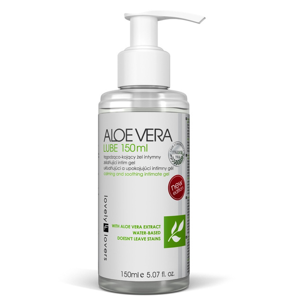 Заспокійливий Лубрикант Водний З Алое Aloe Vera Lube 150 Ml Lovely Lovers