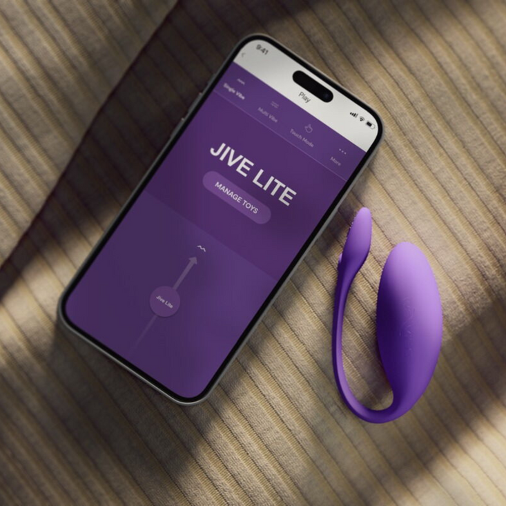 We-Vibe jajeczko sterowane aplikacją Jive Lite Purple