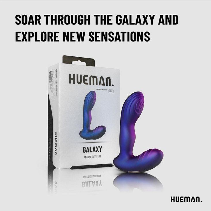 Hueman prostate massager Tapping Butt Plug