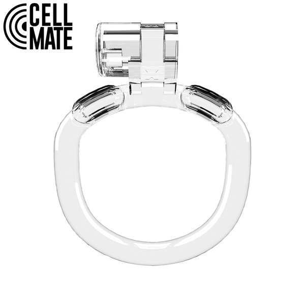 Pas cnoty Guardian Chastity Cage Clear Size 4 CELLMATE