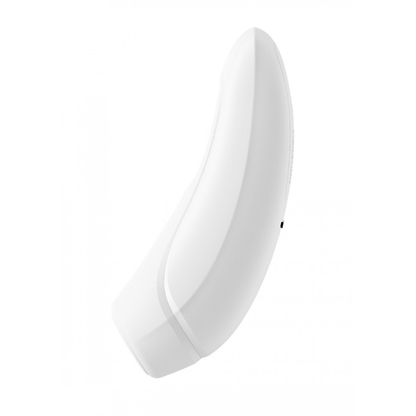 Stymulator łechtaczki Satisfyer Curvy 1+ White with App