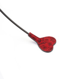 Підкова Kinbaku Ukiyoe Red Rosy Leather Mini Crop Liebe Seele