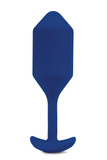 Анальний пробка Vibrating Snug Plug 4 Navy b-Vibe