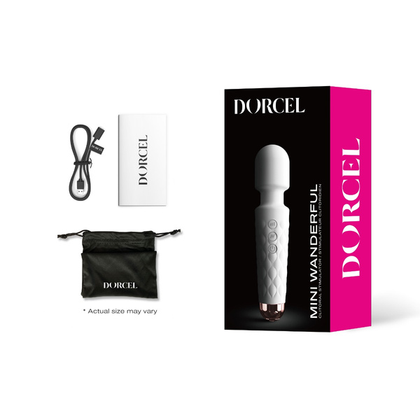 Mini Wanderful White Wand Vibrator Dorcel