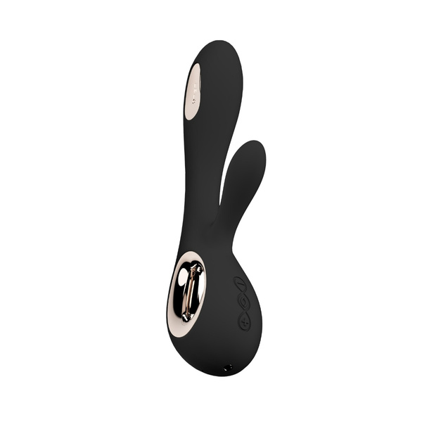 Wibrator Króliczek Soraya Wave Black Lelo