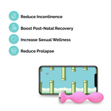 Вібруючий Пристрій Для Тренування М'язів Кегеля Pink Perifit