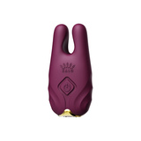 Vibrating Nipple Clamps Nave Velvet Purple Zalo