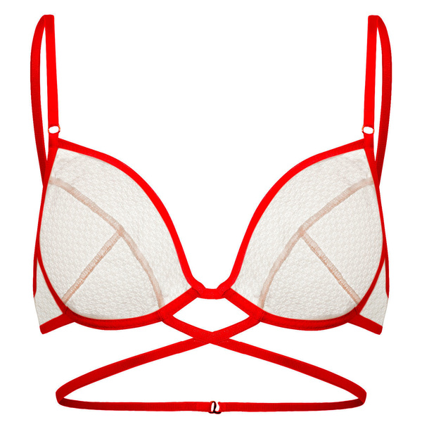Red Bra 75E Apologise Perilla