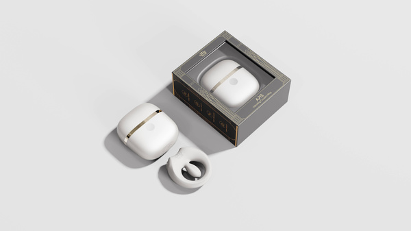 Pierścień erekcyjny ze stymulatorem Apis Ivory White Zalo