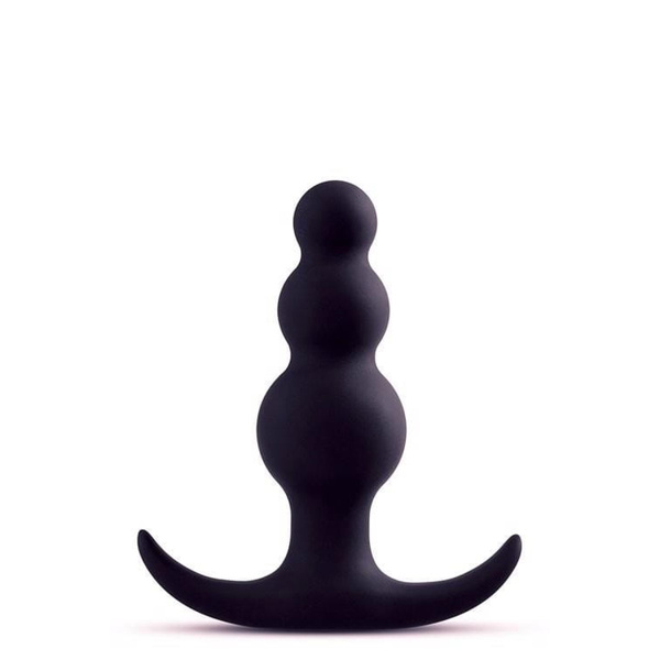 Платиновий анальний пробка Beaded Plug Anal Adventures