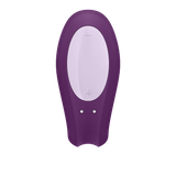 Wibrator dla par z aplikacją Satisfyer Double Joy Violet