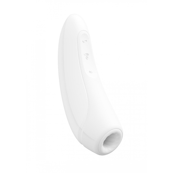 Stymulator łechtaczki Satisfyer Curvy 1+ White with App