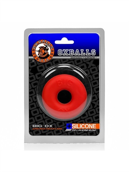 Big Ox Cockring Red Ice Oxballs