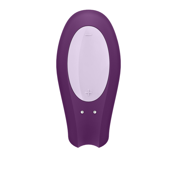 Вібратор Для Пар Double Joy Violet With App Satisfyer