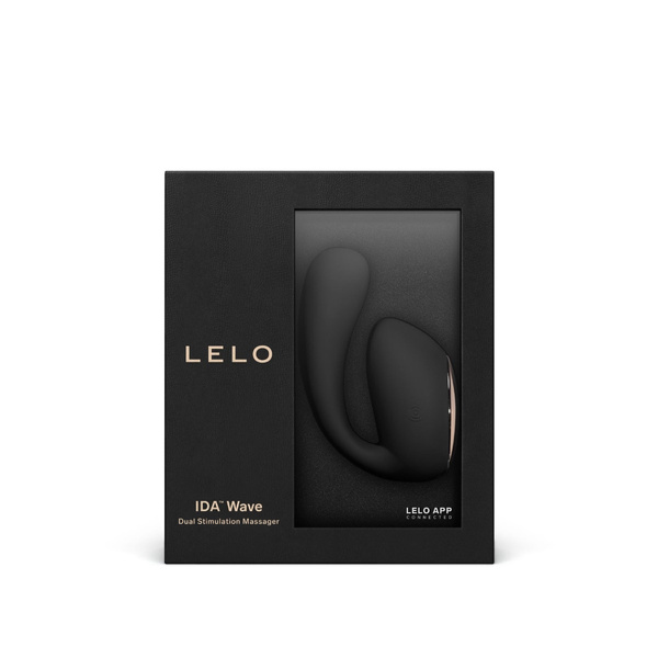 Вібратор Для Точки G І Клітора Ida Wave Black Lelo