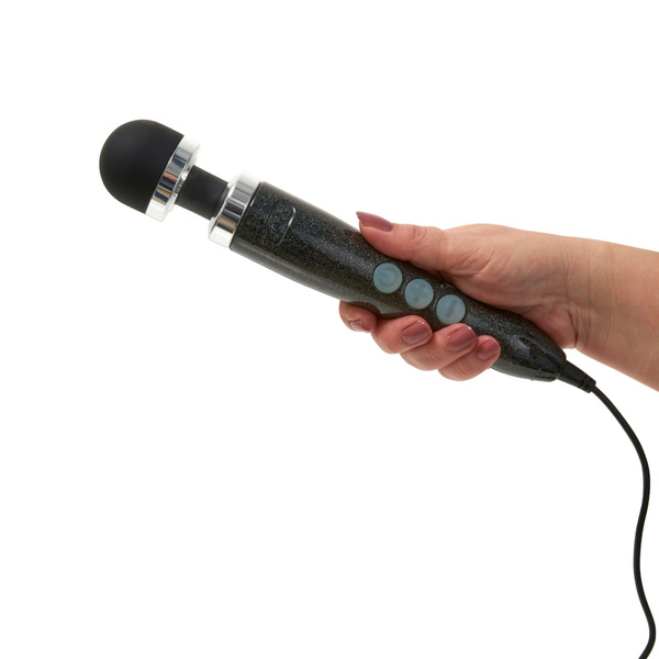 Wibrator Różdżka Die Cast 3 Disco Black Doxy