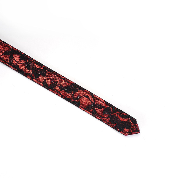 Obróżka Victorian Garden Lace And Pu Choker Liebe Seele