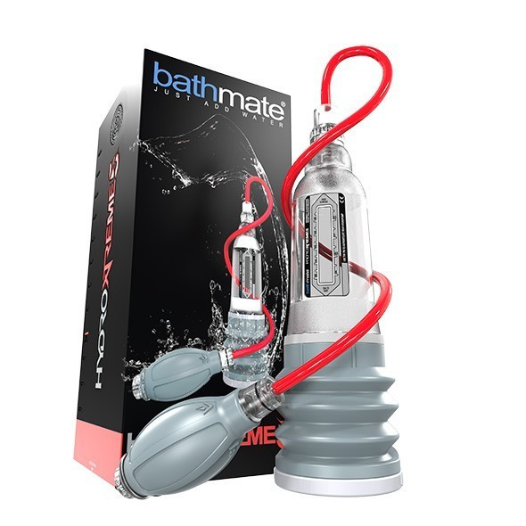 Zestaw Z Pompką Wodna Do Powiększania Penisa Hydroxtreme5 Crystal Clear Bathmate
