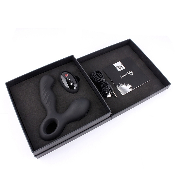 Spotty Rc Rotacyjny Masażer Prostaty Czarny Nomi Tang