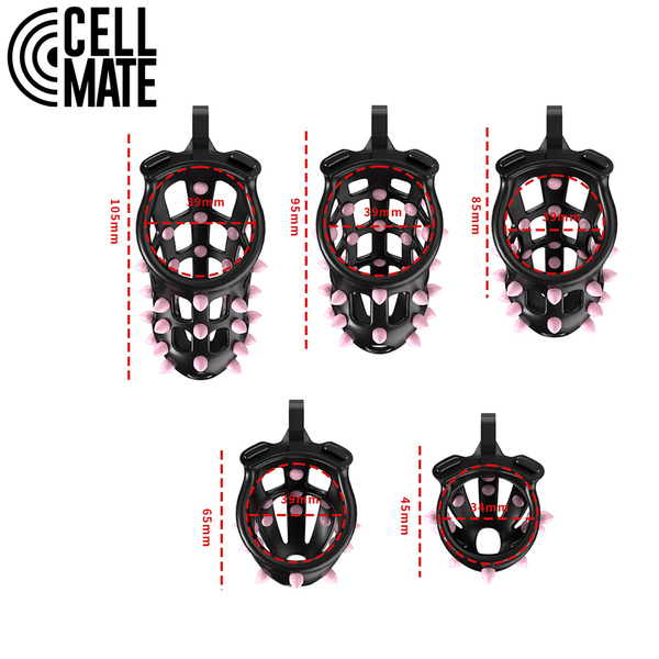 Пас цноти FlexiSpike Chastity Cage Size 2 CELLMATE