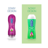 Kojący żel intymny i do masażu Durex 2w1 Aloe Vera 200ml