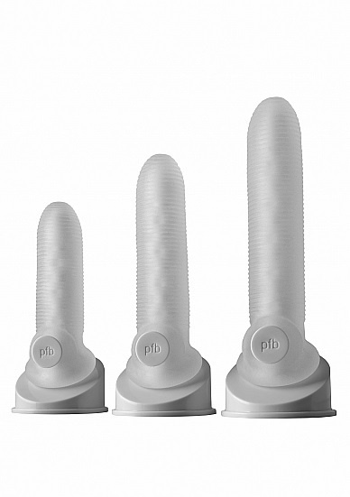 Przedłużka Na Penisa Pf Fat Boy Micro Ribbed Sheath Clear Perfect Fit