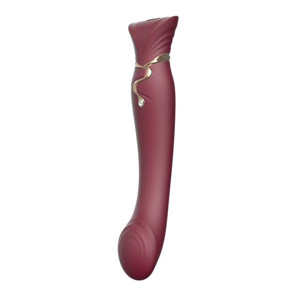 Pulsating G-Spot Vibrator Queen Wine Red Zalo