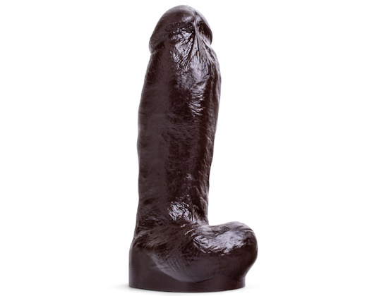 Mr Hankey's realistic dildo Thick Dick (BBC) Soft Vac Brown XXL