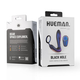 Stymulator Prostaty Black Hole Anal Vibrator With Cockring Hueman