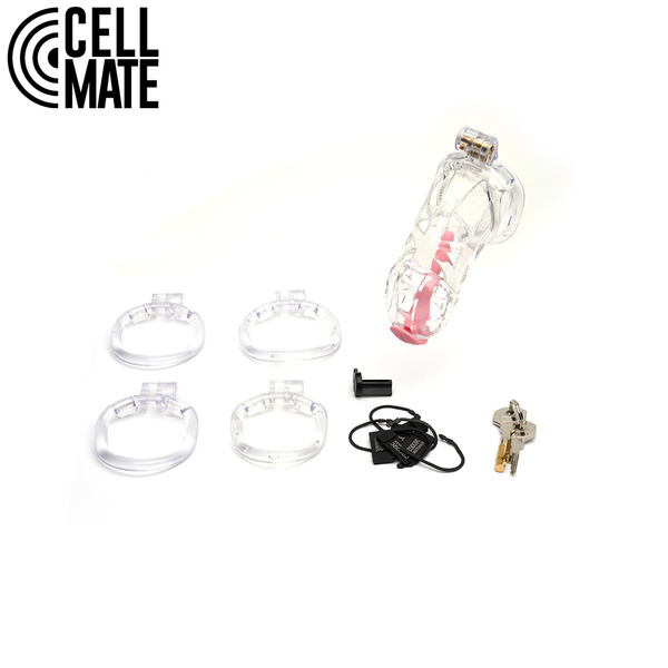 Пас цноти Guardian Chastity Cage Clear Size 2 CELLMATE