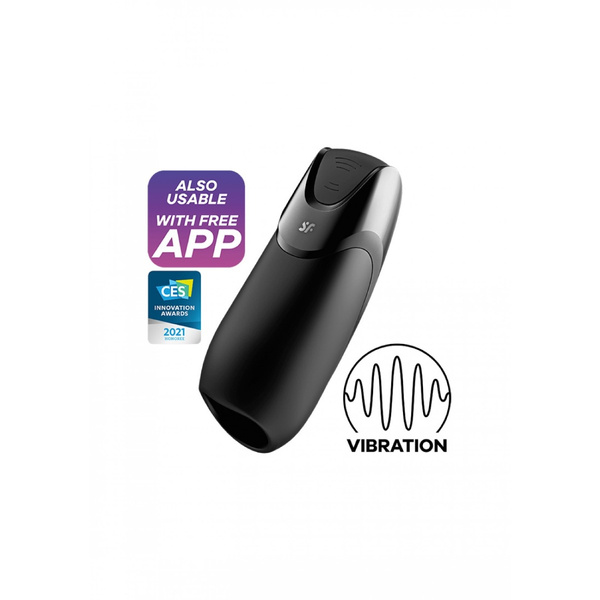 Sterowany aplikacją wibrujący masturbator Satisfyer Men Vibration+