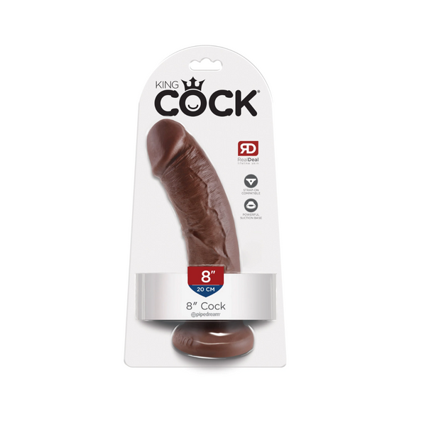 Дилдо King Cock 8 Brown Pipedream