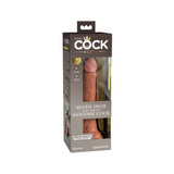 King Cock Silikonowe dildo Elite 7" Dual Density Silicone Cock Tan