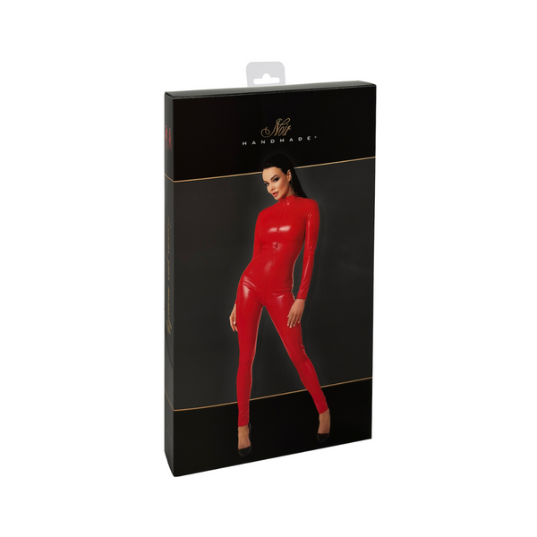 F353 Orgia Overall Red L Noir Handmade Jumpsuit