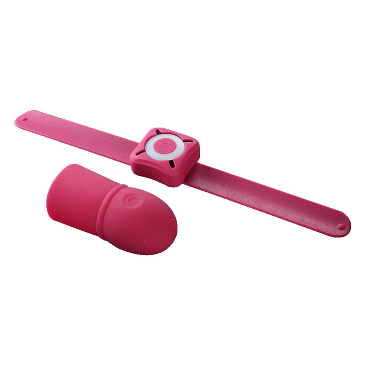 Wibrująca nakładka na penisa z pilotem OTOUCH Super Striker Lengthening Penis Sleeve with Vibrations Pink