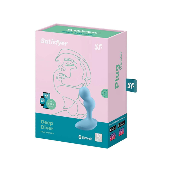 Deep Diver Connect App blue Satisfyer