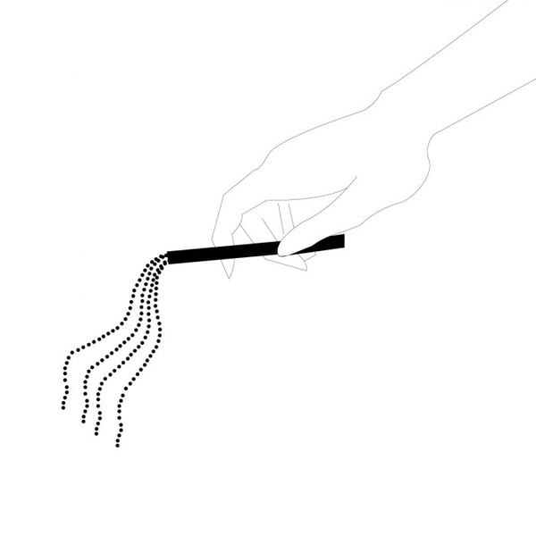 Naszyjnik Metallic Chain Whip & Necklace Bijoux Indiscrets