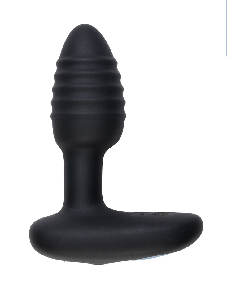 Interaktywny wibrujący korek analny Ohmibod Lumen Black Powered by KIIROO