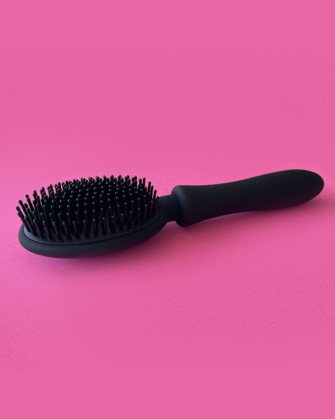 Вібруюча щітка для волосся Vibrating Brush Black Vibraliss