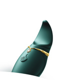 Multifunctional Spot Vibrator Hero Jewel Green Zalo