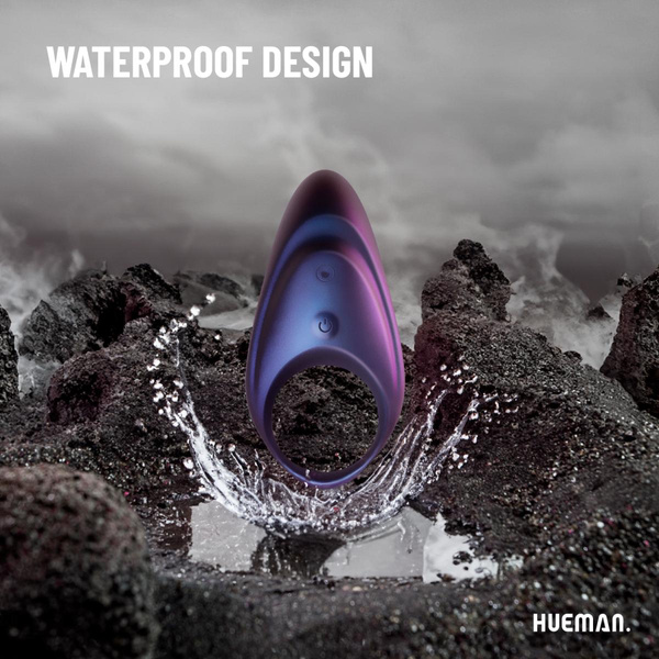 Ерекційне кільце Neptune Vibrating Cock Ring + Remote Hueman