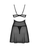 Nutris babydoll i stringi XS/S Obsessive