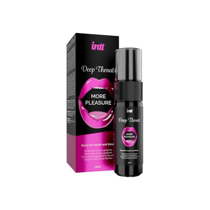 intt spray do seksu oralnego Deep Throat Spray 12 ml