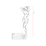 Bodystocking BS077 Red Passion