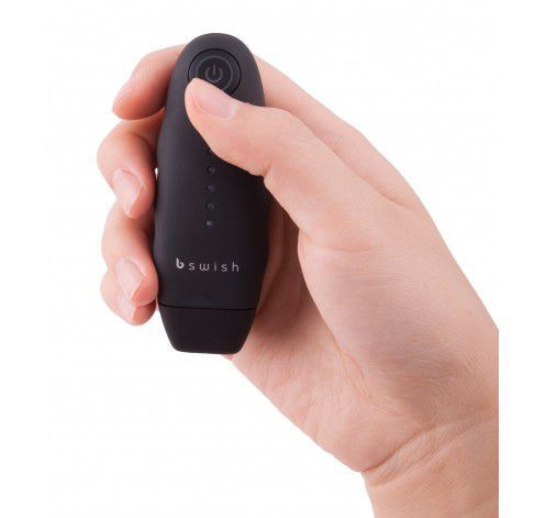 Яєчко вібруюче Bnaughty Classic Unleashed Black B Swish