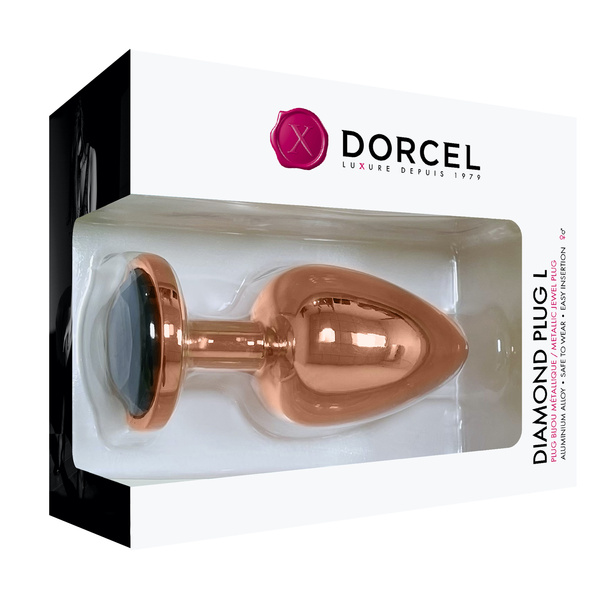 Diamond Plug Rose Gold L Dorcel